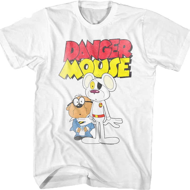 Penfold and Danger Mouse T-Shirt: Danger Mouse Mens T-Shirt