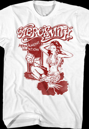 Permanent Vacation Hula Girl Aerosmith T-Shirt