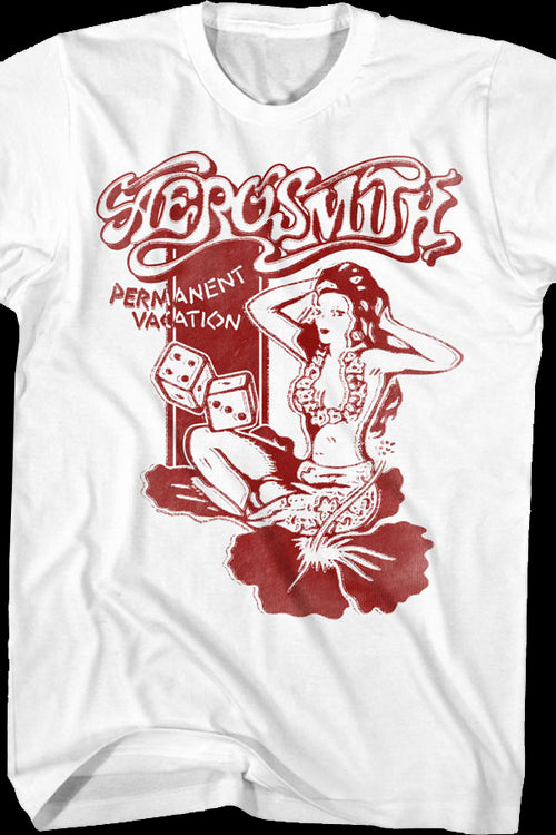 Permanent Vacation Hula Girl Aerosmith T-Shirtmain product image
