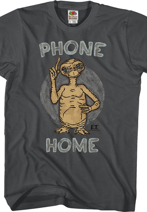 Phone Home Sketch ET Shirt