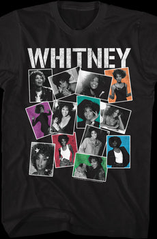 Photo Collage Whitney Houston T-Shirt