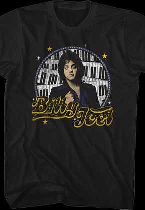 Piano Keys Billy Joel T-Shirt