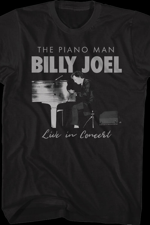 Piano Man Live In Concert Billy Joel T-Shirtmain product image