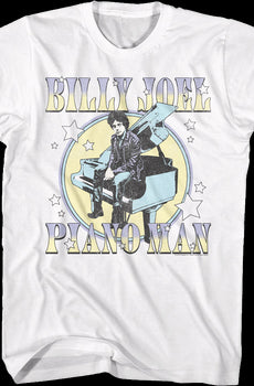 Piano Man Stars Billy Joel T-Shirt