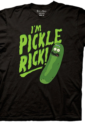 Pickle Rick and Morty T-Shirt