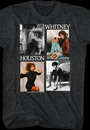 Picture Blocks Whitney Houston T-Shirt