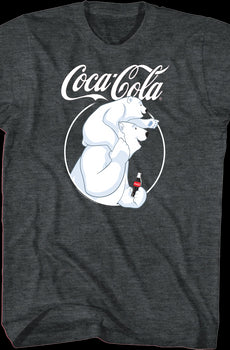Piggyback Polar Bears Coca-Cola T-Shirt