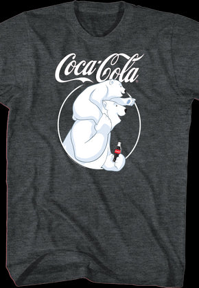 Piggyback Polar Bears Coca-Cola T-Shirt