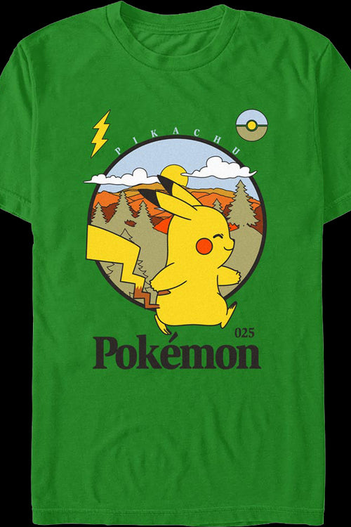 Pikachu Electric Type Pokemon T-Shirtmain product image