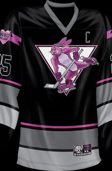 Pink Nightmares Christmas Story Hockey Jersey