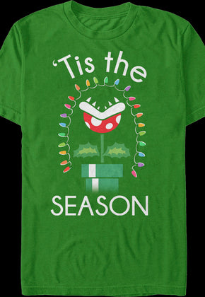Piranha Plant 'Tis The Season Super Mario Bros. T-Shirt