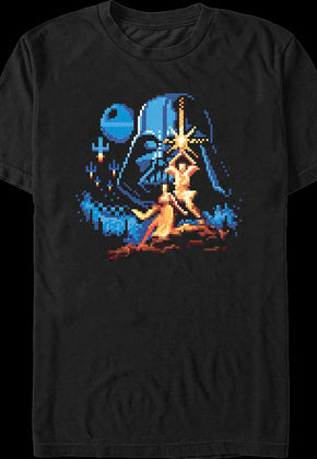 Pixel Art Poster Star Wars T-Shirt