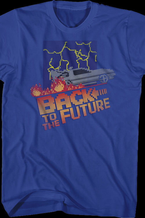 Pixel Back To The Future Shirtmain product image