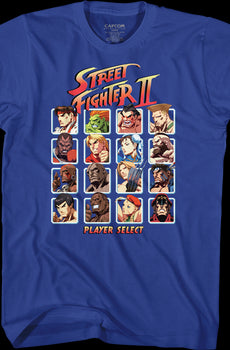 Player Select Street Fighter T-Shirt