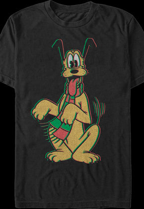 Pluto Holiday Scarf Disney T-Shirt