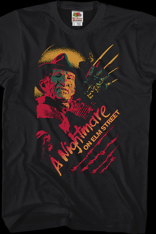 Pop Art Nightmare On Elm Street T-Shirtmain product image