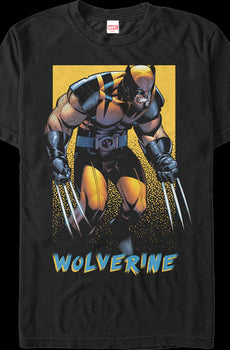 X-Men Wolverine Poster Marvel Comics T-Shirt