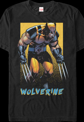 X-Men Wolverine Poster Marvel Comics T-Shirt