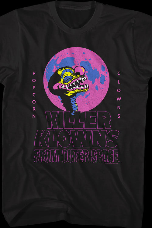 Popcorn Clowns Killer Klowns From Outer Space T-Shirtmain product image