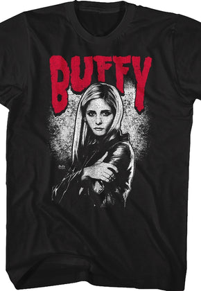Posing Buffy The Vampire Slayer T-Shirt