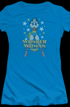 Ladies Posing Wonder Woman Shirt