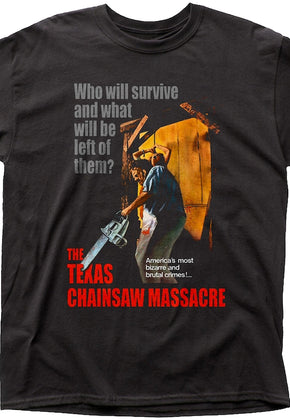 Poster Texas Chainsaw Massacre T-Shirt