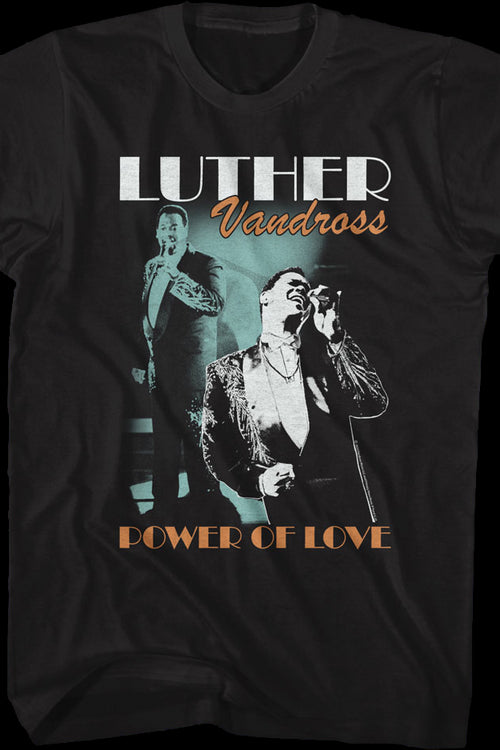 Power Of Love Luther Vandross T-Shirtmain product image