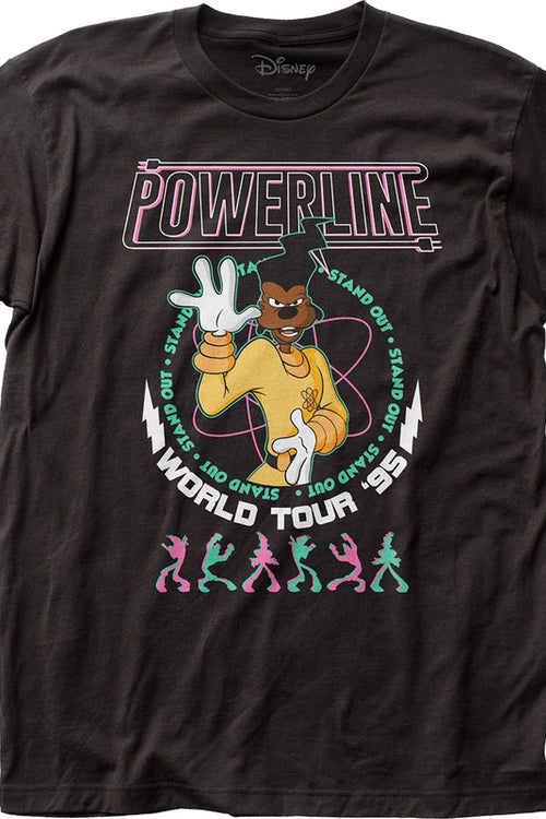 Powerline World Tour Goofy Movie T-Shirtmain product image
