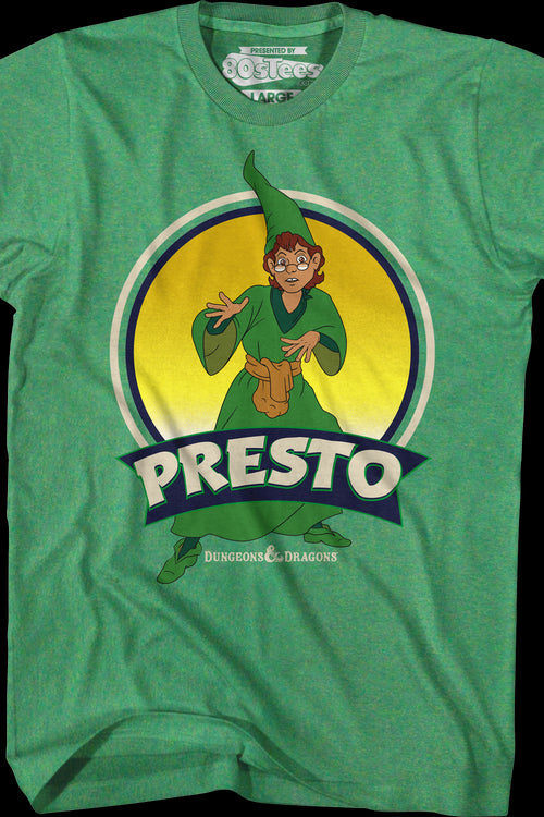 Presto Retro Circle Dungeons & Dragons T-Shirtmain product image