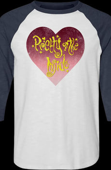 Pretty on the Inside Hole Raglan Baseball Shirt