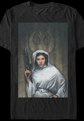 Princess Leia Painting Star Wars T-Shirt
