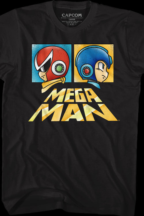Profiles Proto Man and Mega Man T-Shirtmain product image