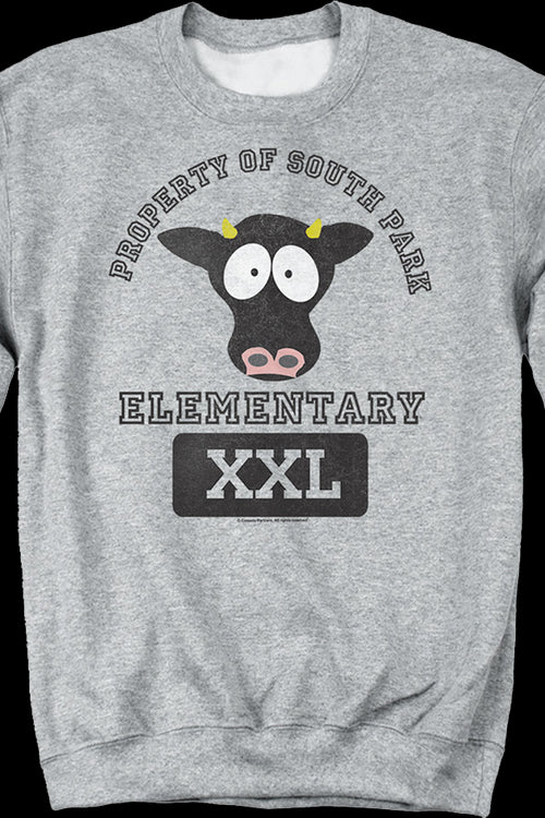 Property Of South Part Elementary South Park Sweatshirtmain product image