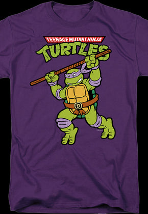 Purple Donatello Teenage Mutant Ninja Turtles T-Shirt