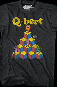 Pyramid Q-Bert T-Shirt