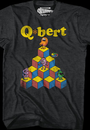 Pyramid Q-Bert T-Shirt