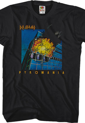 Pyromania Def Leppard T Shirt