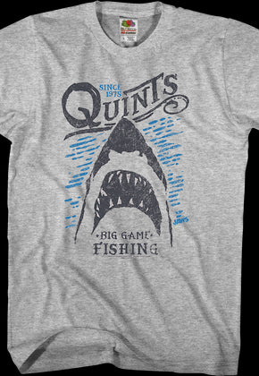 Quint's Big Game Fishing Jaws T-Shirt