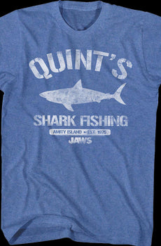 Quint's Shark Fishing Jaws T-Shirt