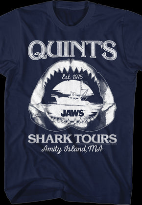 Quint's Shark Tours Jaws T-Shirt