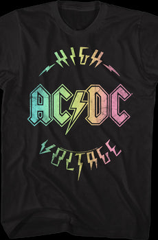 Rainbow High Voltage ACDC T-Shirt