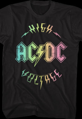Rainbow High Voltage ACDC T-Shirt