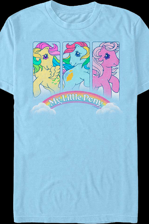 Rainbow Panels Little Pony T-Shirtmain product image