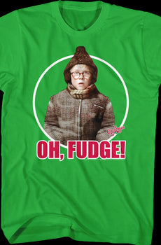 Ralphie Oh Fudge Christmas Story T-Shirt