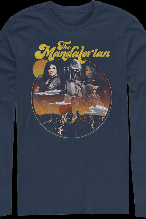 Razor Crest Crew The Mandalorian Star Wars Long Sleeve Shirtmain product image