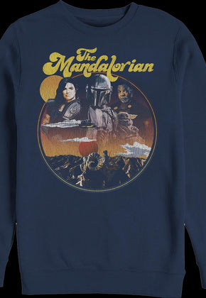 Razor Crest Crew The Mandalorian Star Wars Sweatshirt