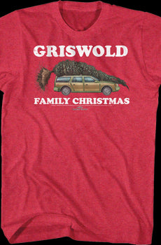 Red Griswold Family Christmas Vacation T-Shirt