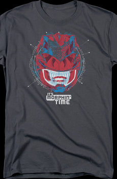 Red Ranger It's Morphin' Time Mighty Morphin Power Rangers T-Shirt