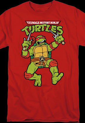 Red Raphael Teenage Mutant Ninja Turtles T-Shirt