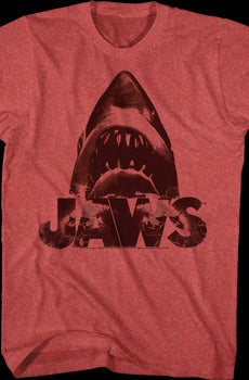 Vintage Red Shark Jaws T-Shirt